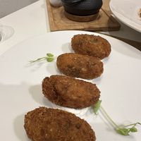 Croquettes  at El Vergel Veggie Restaurant in Tarragona