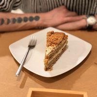 Biscoff cake   at El Vergel Veggie Restaurant in Tarragona