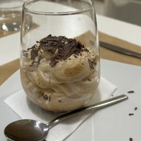 Crema de café   at El Vergel Veggie Restaurant in Tarragona