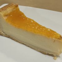 Tarta de queso  at El Vergel Veggie Restaurant in Tarragona