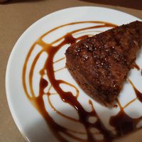 Carrot cake at La Hierba Luisa Cocina de la Huerta in Gran Canaria