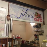 Counter at Jikoni Cafe at The House of Consciousness in Norfolk