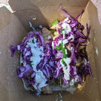 Very filling tacos, two was plenty! at Raw Fresno in Fresno