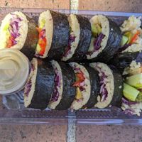 Fresh and colorful sushi at Raw Fresno in Fresno