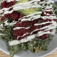 Kale Caesar salad  at Raw Fresno in Fresno