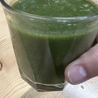 Green smoothie  at Raw Fresno in Fresno