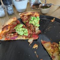 Best vegan pizza I've had in some time at Doppio Zero in Centurion