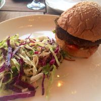 Veggie Burger at Doppio Zero in Centurion