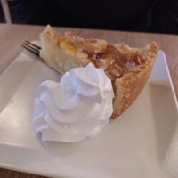 Apple cake at My Heart Beats Vegan in Karlsruhe