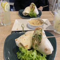 Vegan Chicken-Wrap & Falafel-Wrap  at My Heart Beats Vegan in Karlsruhe