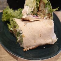 Classic Falafel Wrap at My Heart Beats Vegan in Karlsruhe