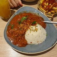 Veganes Gulasch at My Heart Beats Vegan in Karlsruhe