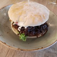 Burger at My Heart Beats Vegan in Karlsruhe