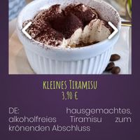 Tiramisu at My Heart Beats Vegan in Karlsruhe
