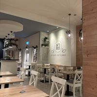 Interior of one section at My Heart Beats Vegan in Karlsruhe