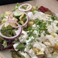 Baked potato   at My Heart Beats Vegan in Karlsruhe