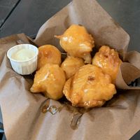 Cauliflower wings  at Democracy* in Hamilton