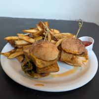 Tofu sliders at Democracy* in Hamilton