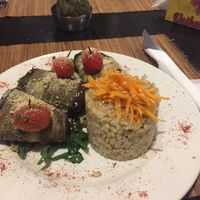Eggplants rolls  at Vaikuntha Resto in Salta