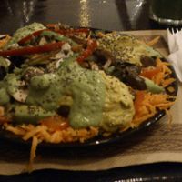 my (equilibrio) salad at Vaikuntha Resto in Salta