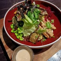 Buddha bowl at Elephant Cafe in Ubud