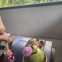   at Elephant Cafe in Ubud