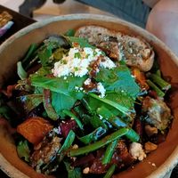 The gorilla salad at Elephant Cafe in Ubud