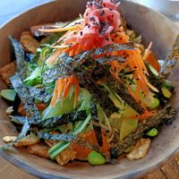 White Tiger salad at Elephant Cafe in Ubud