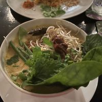 Vegan laksa!  My favorite part of the meal!  at Elephant Cafe in Ubud