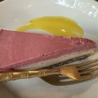 Vegan cheesecake  at Elephant Cafe in Ubud
