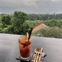   at Elephant Cafe in Ubud