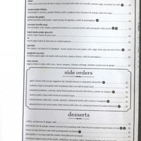 menu page 6 at Elephant Cafe in Ubud