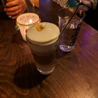 soy caffe latte at Cafe Mima in Vienna