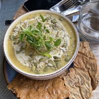 Soup of the day 🌱👍🏻  at Fern & Fika in Stockholm