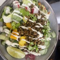 Taco salad  at Fern & Fika in Stockholm