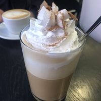 Pumpkin spiced latte! With coconut cream... omg.  at Fern & Fika in Stockholm