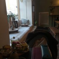 Window seats! at Fern & Fika in Stockholm