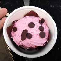 Heidelbeere cupcake at Front Food in Linz