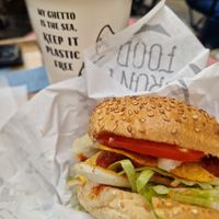 Firestarter burger at Front Food in Linz