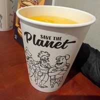 Orangenlimonade at Front Food in Linz