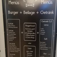 menu at Front Food in Linz