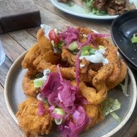 Onion rings  at GYS - Voorstraat in Utrecht