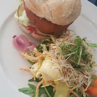 veggie burger at GYS - Voorstraat in Utrecht