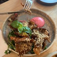 oyster mushrooms  at GYS - Voorstraat in Utrecht