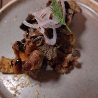 Smoked mushroom at GYS - Voorstraat in Utrecht