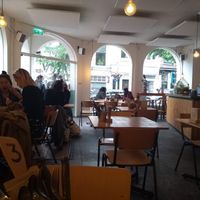 The interior of Gys: clean and simple at GYS - Voorstraat in Utrecht