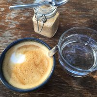 Coconut cappuccino at GYS - Voorstraat in Utrecht