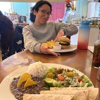Tacos, burger, atmosphere  at Good Eden in New Orleans