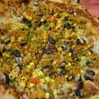 The Mexican Pizza at Vegan Pizza in Warsaw