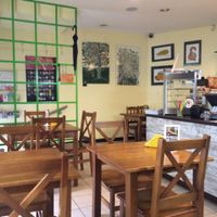 Inside at Vegan Pizza in Warsaw